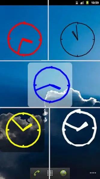 Play Graffiti Analog Clock [Widget] as an online game Graffiti Analog Clock [Widget] with UptoPlay